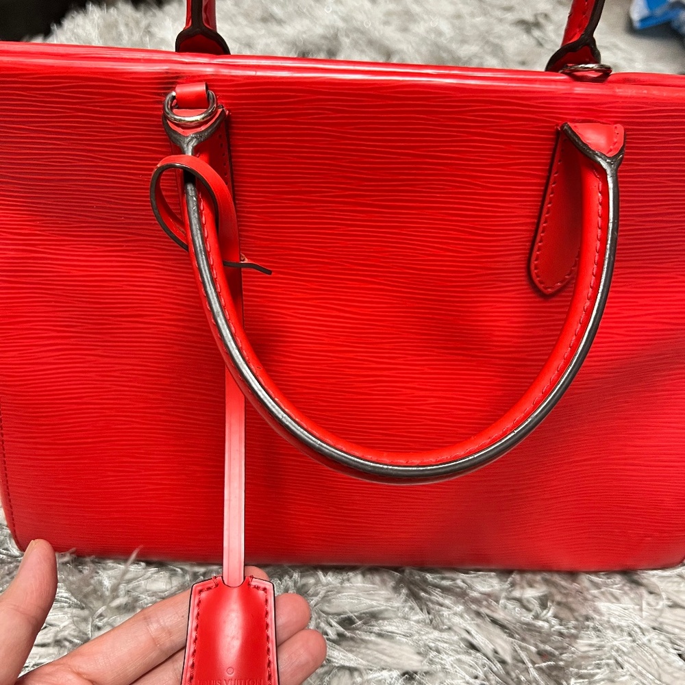 100% Authentic Louis Vuitton LV Epi Marly BB Bag